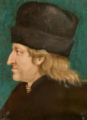 Hans Burgkmair, Porträt von Friedrich III. von Habsburg, 1 H. 16. Jh, Öl auf Weichholz