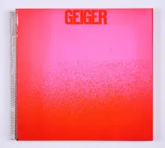 All die roten Farben, was da alles rot ist, ein sehr rotes Buch, Hundertbuch III by Rupprecht Geiger, 1981, Ringbuch mit 12 eingelegten Farbserigrafien auf Karton, sold May 2023