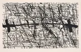 Antoni Tàpies, Graphismes et deux croix, 1972, Farbradierung auf Arches (Wasserzeichen)