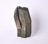 Robert Schad, Ohne Titel, 1996, Stahl, braun patiniert