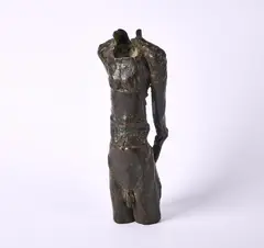 Rudolf Schoofs, Männliche Figur, 1963, Bronze, dunkelbraun patiniert