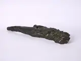 Rudolf Schoofs, Auf einem Bein, 1964, Bronze, dunkelbraun patiniert