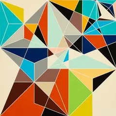 Sarah Morris, Black Beetle, 2008, Farbserigrafie auf leichtem Karton