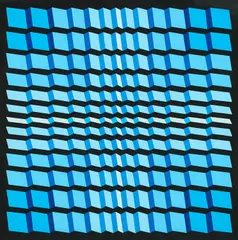 Jean-Pierre Yvaral, "Relief Cristallin B", 1972, Öl auf Faserplatte