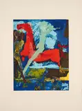 Marino from Shakespeare I, VI by Marino Marini, 1977, Farbradierung auf Arches (Wasserzeichen), sold Oct 2023