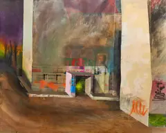 Julius Hofmann, "Quiet", Acryl auf Leinwand