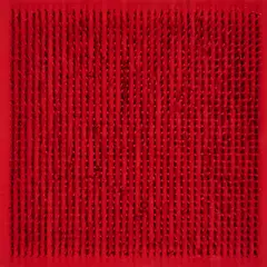 Tableau Clous by Bernard Aubertin, 1969, acrylic, nails on wood, sold Oct 2023