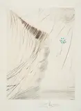 La fée (Aus: Les Amours de Cassandre) by Salvador Dalí, 1968, Farbradierung, koloriert auf Japan, sold Oct 2023