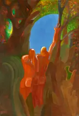 Amédée Ozenfant, "Le Futur", 1949/50, Öl auf Leinwand