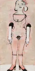 Hannah van Bart, "My girl", 2005, Acryl auf Leinwand