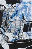 Achim Duchow, "Der Chef ist nicht da!", 1988, Acryl auf Leinwand
