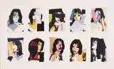 Andy Warhol, Mick Jagger Invitation Cards, 10 Inkjet-Prints auf leichtem Karton