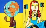 Jim Avignon, Shelter und Blue Monday - die Capital-Edition, Serie von 2 Inkjet-Prints auf leichtem Karton