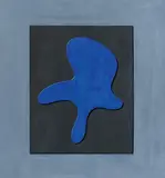 Jean Arp, Petite Figure de Grasse II, 1958, Öl auf Karton