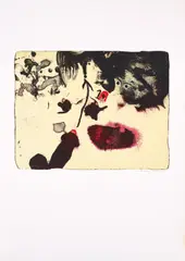Moshe Gershuni, Ohne Titel, 1992, Farblithografie auf Bütten