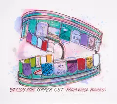 Study of Uppercut (American, Electric City, Washington 1938-2011 New York) by Dennis Oppenheim, 1998, Farbserigrafie auf leichtem Karton, sold Jun 2024