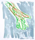 Günther Förg, Baratella, 2002, Farblithografie auf Büttenkarton