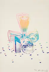 Andy Warhol, Committee 2000, 1982, screenprint in colors on Lenox Museum Board