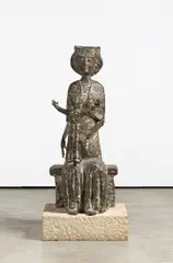Bernhard Kleinhans, Madonna mit Kind, 1968-79, Bronze, braun patiniert