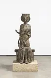 Bernhard Kleinhans, Madonna mit Kind, 1968-79, Bronze, braun patiniert