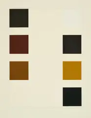 Perry Roberts, Original Colours, 1994, Öl auf Karton
