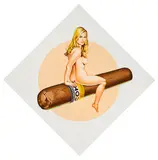 Mel Ramos, Hav-a-Havana #6, 2005, Farblithografie auf leichtem Karton