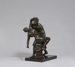 Otto Rohloff, Raub der Sabinerinnen, Bronze, dunkelbraun patiniert