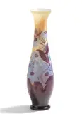 Émile Gallé, BALUSTERVASE MIT MARGERITEN
