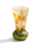 Cristallerie Daum, Vase mit Ordchideendekor