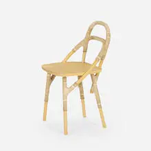Elise Gabriel, Liga chair from the Embrace series, 2011, Zelfo, oak