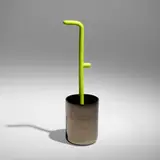Guillaume Bardet, Habitat végétal n°4 (Sunday, 9 May 2010), 2010, enameled earthenware and stoneware with cellulose paint