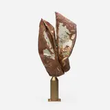 Marcin Rusak, Found Metal Object No. 6 from the Merging Metals collection, 2019, found metal, bronze