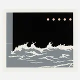 John Wesley, Night Titanic, 2001, screenprint in colors