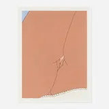 John Wesley, Woman In Half-Slip, 2001, screenprint in colors on Somerset