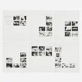 John Baldessari, Six Rooms, 1993, offset lithograph with varnish on Sennelier Bristol D8