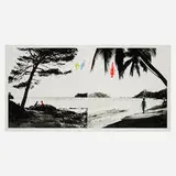 John Baldessari, Paradise, 1989-90, photogravure with aquatint in colors on Somerset