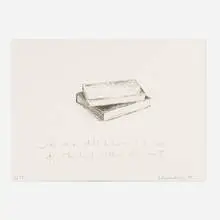 Allen Ruppersberg, Untitled (Some Men Still Believe...), 1978, lithograph