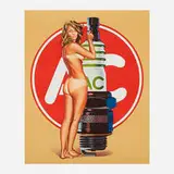 Mel Ramos, A.C. Annie, 1972, lithograph in colors