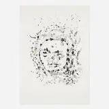 Sam Francis, Self-Portrait (SF-050), 1975, lithograph on BFK Rives