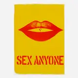 Robert Indiana, Untitled (Sex Anyone) (from the One Cent Life portfolio), 1964, lithograph in colors on BFK Rives