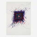 Sam Francis, Paradise of Ash (SF-276), 1983, lithograph in colors on John Koller HMP