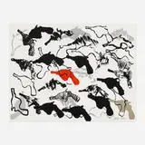 Arman, Boom-Boom (from the New York International portfolio), 1966, screenprint in colors