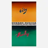 Ed Ruscha, City/Ruby exhibition poster