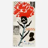 Donald Baechler, Thistle, 1999, lithograph in colors
