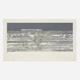 James Rosenquist, Window Washer Glass House (2nd State), 1978, intaglio with relief and embossing