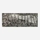 Red Grooms, Truck, 1979, lithograph on Oka Japanese paper