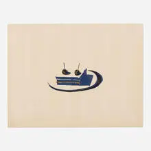 Sandwich (from the Seven Still Lifes and a Rabbit series) by Wayne Thiebaud, 1970, linocut in colors on Arches, sold Jan 2024