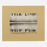 Ed Ruscha and Raymond Pettibon, The End (State I), 2003, lithograph on BFK Rives
