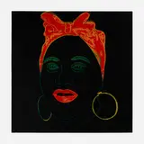 Mammy (from the Myths series) by Andy Warhol, 1981, screenprint in colors with diamond dust on Lenox Museum Board, sold Jan 2024