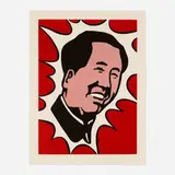 Roy Lichtenstein, Mao, 1971, lithograph in colors on Arches